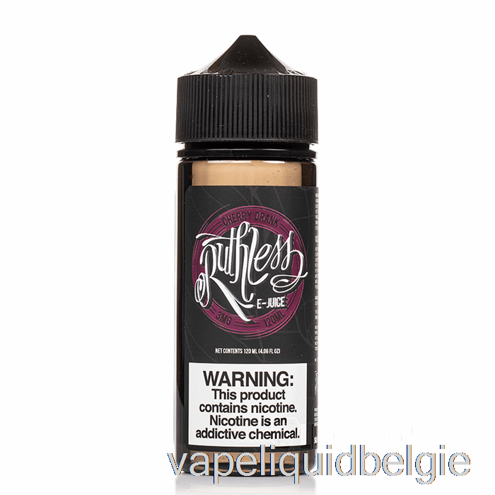 Vape Vloeibare Kersendrank - Meedogenloos - 120 Ml 6 Mg